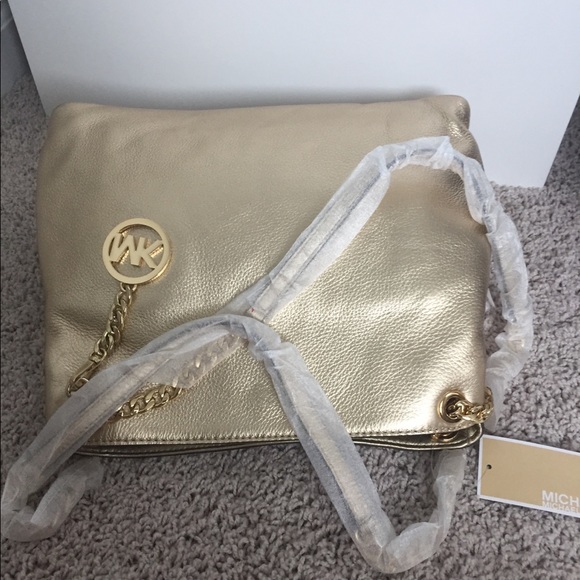 NWT Michael kors Jet Set Large Leather Shoulderbag - Picture 4 of 4